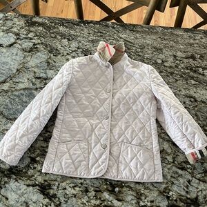 Burberry Girls 8Y Quilted Jacket